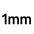 1mm